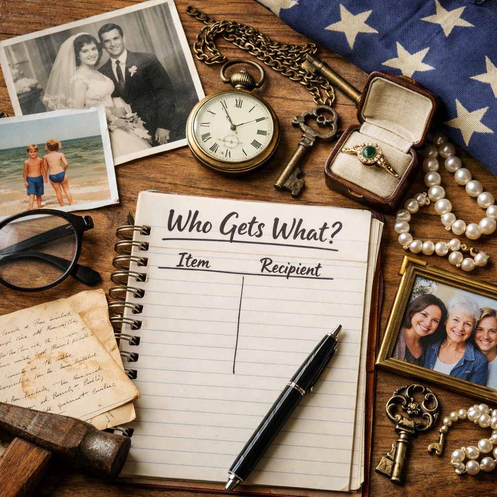 Who Gets What Isn’t Obvious: How to Document Heirlooms and Keepsakes Before It Becomes a Family Issue