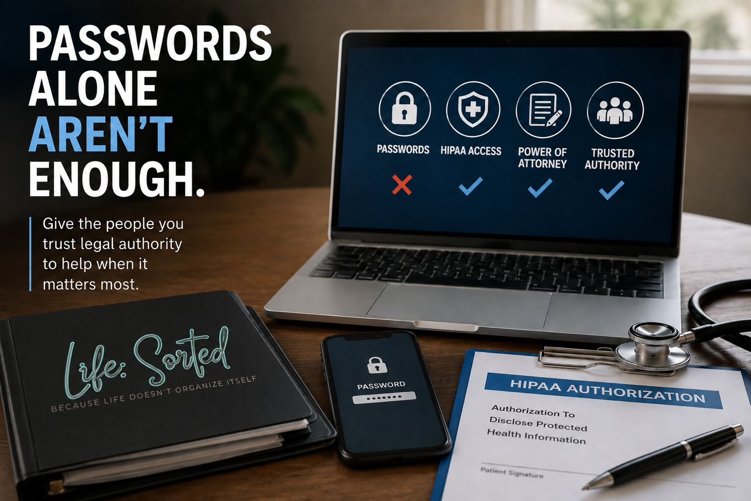 Passwords, Logins, and HIPAA Access: Why the People You Trust Need More Than Your Passwords